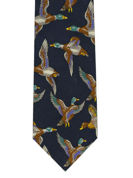 Mallards Flying Tie