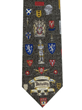 Heraldry - Shield of Arms Tie