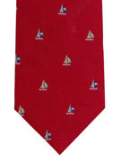 Sailing Boats Tie - TIE STUDIO