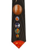 Planets In Orbit Tie - TIE STUDIO