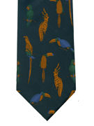 Parrots Tie - TIE STUDIO