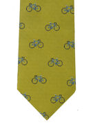 Bicycles on golden microfiber - TIE STUDIO