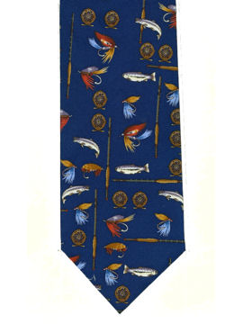 Fishing Tie (Navy)