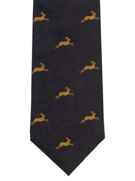 Hares Running Tie
