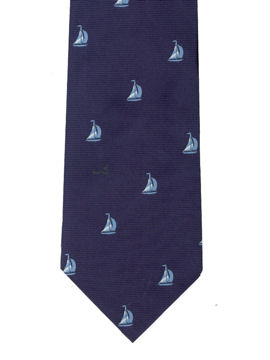 Sailing Boats Tie