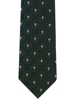 Religious CROSS tie