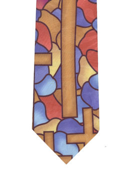 Religious CROSS tie