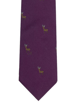 Stag on Purple background