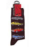 SOLD OUT - SOCKS - FAST CARS on black   - TIE STUDIO