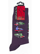 British Steam Trains II Socks 
 - TIE STUDIO