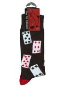 Playing card socks   - TIE STUDIO