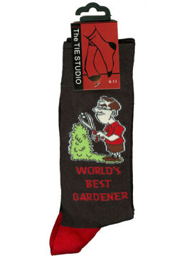 Worlds Best Gardener Socks
   