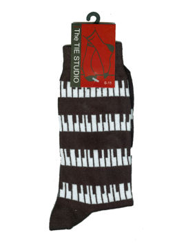 Piano Keyboard Socks