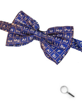 Sold out - gone to the Scientists worldwide 
Periodic Table Bow Tie
