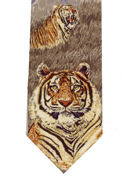 Siberian Tiger Tie - TIE STUDIO