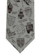 Cambridge Tie (Grey) - TIE STUDIO